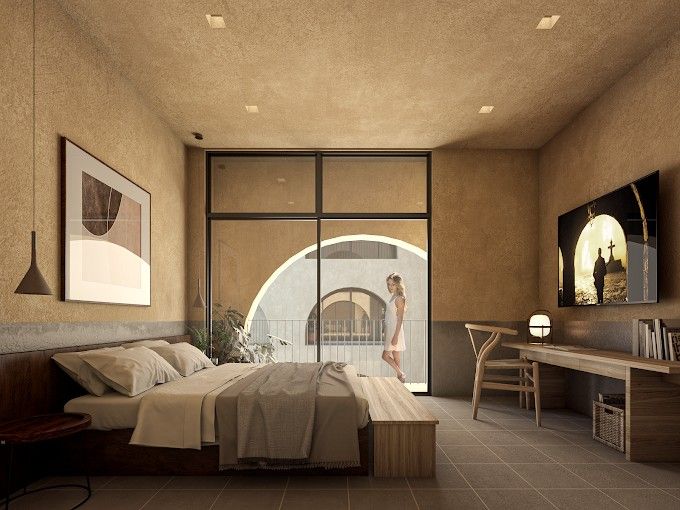 Render de un departamento