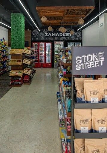 Interior de la tienda